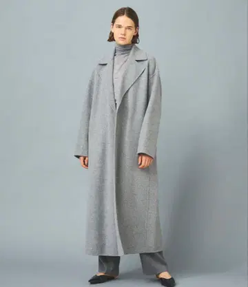 N.O.R.C 울 리버 빅 칼라 코트