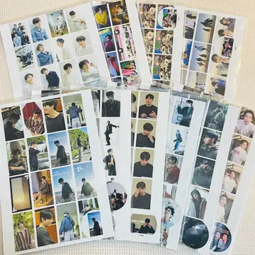 BTS 마스킹 테이프 마스킹 테이프 컷 컬렉션 세트