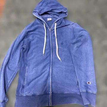 Champion Reverse Weave 후드티 L 인디고 블루