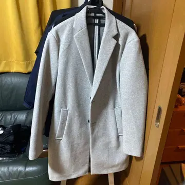 ZARA 그레이 체스터 코트