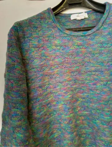 Givy 7부 소매 스웨터