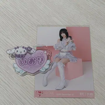 =LOVE 노구치이오리 네임 배지 모리 판타지 콜라보 3탄 히키