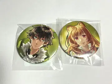 제비뽑기당 [ 방패의 용사로서의 성공 ] 캔뱃지 2개 세트