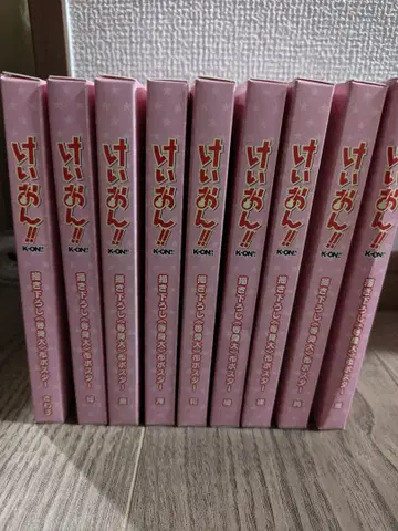 케이온!! 오리지널 등신대 천 포스터 묶음 판매 세트 K-ON!!