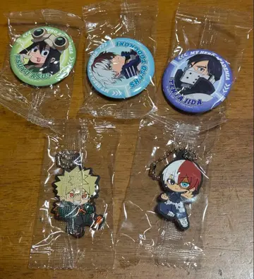 히로아카 쿠라스시 캔뱃지 러버 마스코트 세트