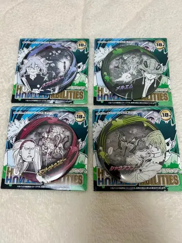 HUNTER x HUNTER 컬렉션 캔뱃지 4점