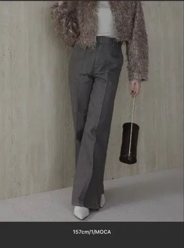 anuans 슬림핏 스트레이트 데님