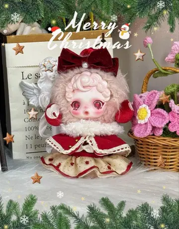 [ 87번 ] 팝마트 스컬팬더 봉제 인형 옷 갈아입기 의류 체리