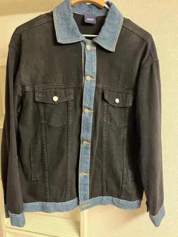 리메이크 데님 자켓