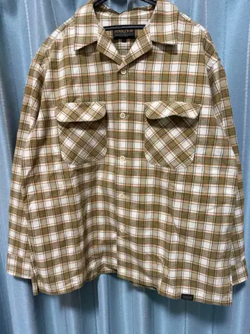 펜들턴 오픈 카라 셔츠 M 사이즈