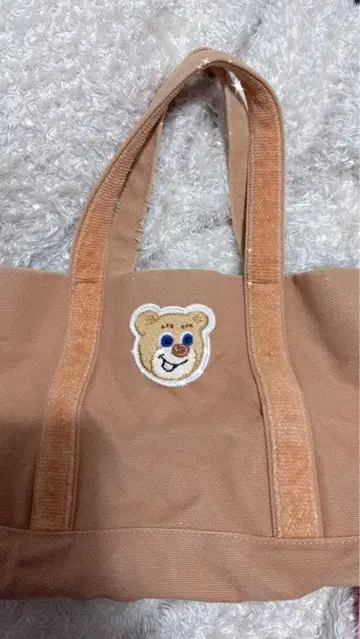 페이러 베이지 토트백