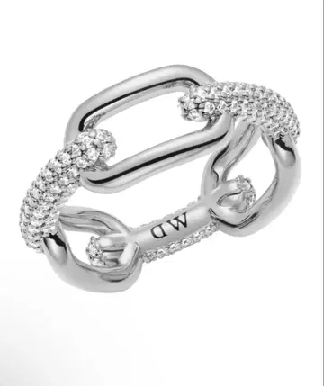 새상품급 Daniel Wellington 9호 실버