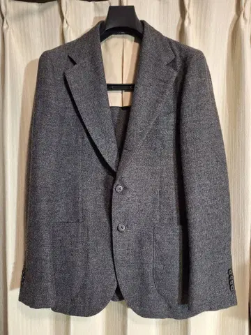 [ 그린라벨 ] 영국 Bliss사 원단 트위드 수트 사이즈 44/76