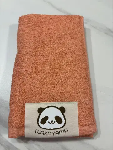와카야마 한정 팬더 디자인 센슈 타올 일본제