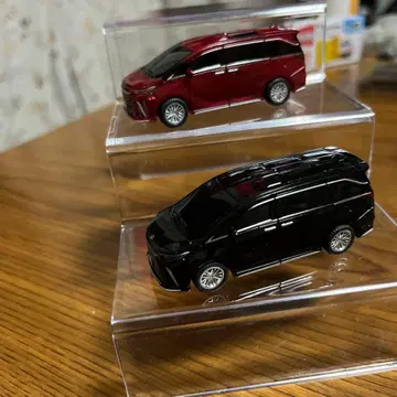 미니밴 2대 세트 빨간색 블랙