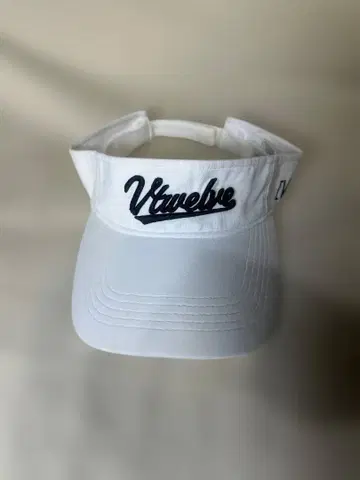 V TWELVE 화이트 바이저