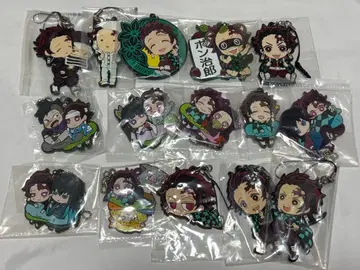 카마도 탄지로 러버 스트랩 세트 반쵸코