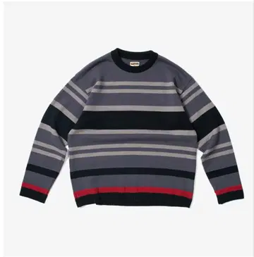 로스트 컨트롤 Border CN Knit-Sewn