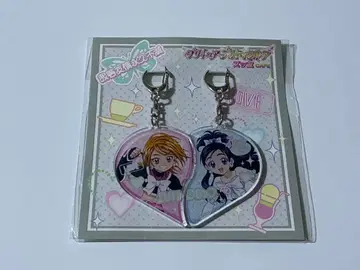 빛의 전사 프리큐어 즈토모 큐어 블랙 & 큐어 화이트 키링