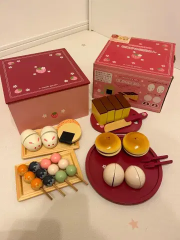 mother garden 화과자 찻집 세트