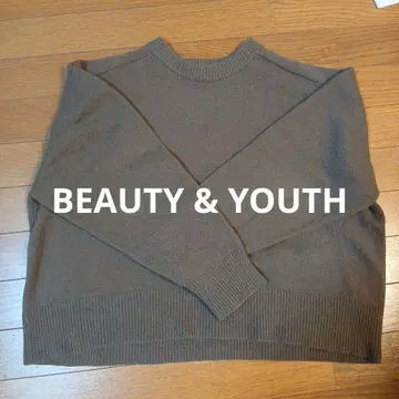 BEAUTY & YOUTH 울 캐시미어 풀오버
