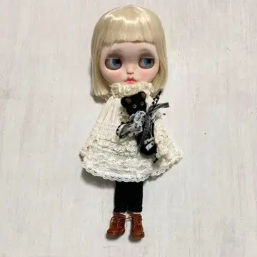 브라이스 털실 양모 펠트 미니어처 인형의 집 고양이 봉제 인형