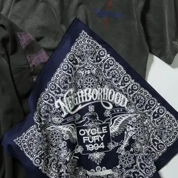 NEIGHBORHOOD 요코하마 한정판 반다나 vintage