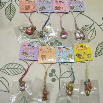 리락쿠마 네츠케 키링 스트랩 지역 한정 도호쿠 후쿠오카 후쿠시마