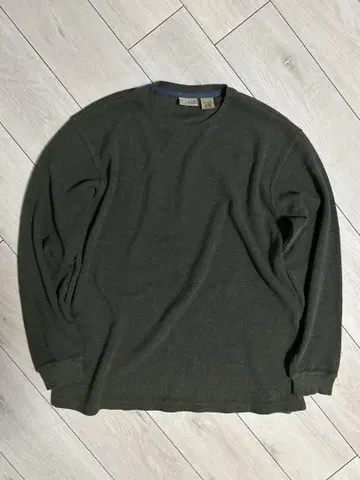 90-00s L.L.Bean 써멀 M 롱 슬리브 사이드 슬릿
