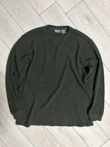 90-00s L.L.Bean 써멀 M 롱 슬리브 사이드 슬릿