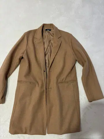 PARTICULAR 베이지 체스터 코트