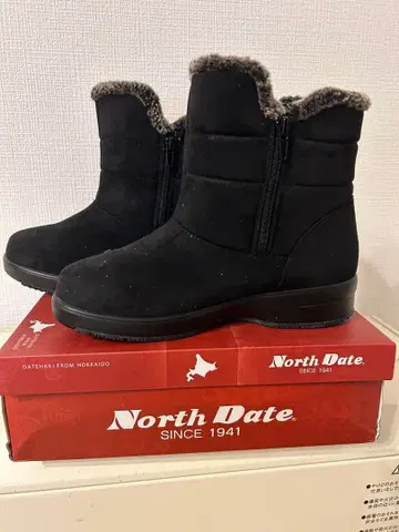 North Date 블랙 어그 부츠