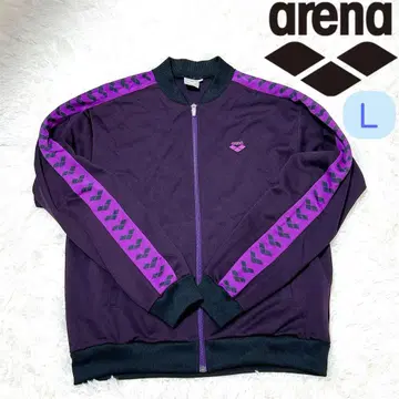 귀중 아레나 arena 자켓 저리 L 보라색 블랙 핑크 상의만