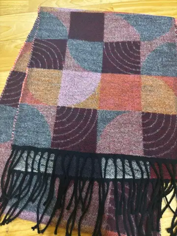 로니 스코츠 구매 머플러 컬러풀 프랑스제 촉감 좋음