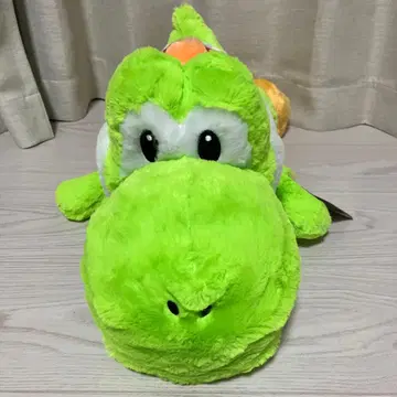 [택 포함 새상품] 슈퍼 마리오 요시 축 늘어지는 봉제 인형