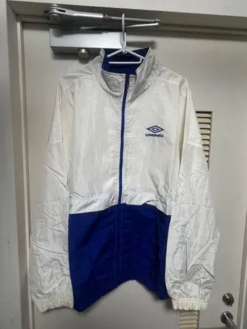 UMBRO 나일론 자켓 화이트/블루
