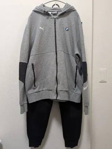 BMW PUMA 후드티 조거 팬츠 맨투맨 상하의 세트 XL