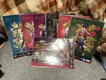 제일복권 죠죠 월드 I상 클리어 포스터 전종 세트