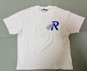 REPRESENT R 로고 T셔츠 아이보리 미국 L 사이즈