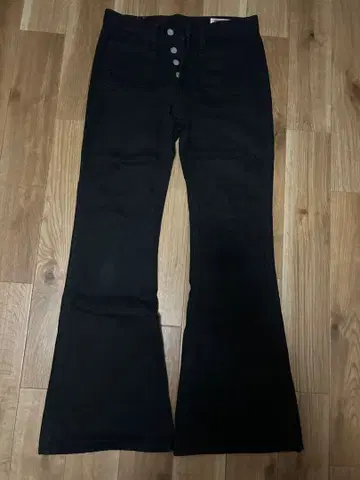 플레어 데님 BIG JOHN 블랙