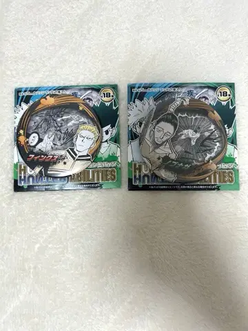 HUNTER x HUNTER 컬렉션 캔뱃지 2점