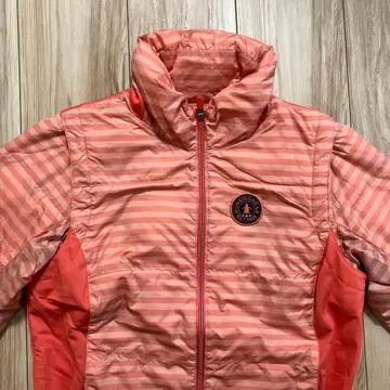 Munsingwear 스트라이프 핑크 자켓
