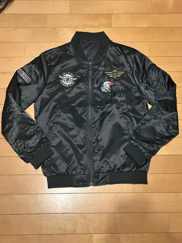 플라이트 자켓 블랙