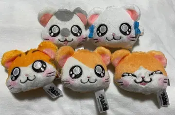 달려라 하니 하무짱즈 봉제 인형 헤어 클립 5종
