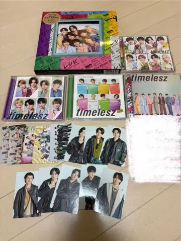 timelesz 팬클럽 한정판 축하 수 Steal The Show/레시피