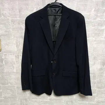 네이비 테일러드 자켓