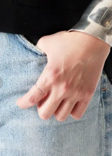 APSTUDIO 0.7mmWG 스키니 반지 11호