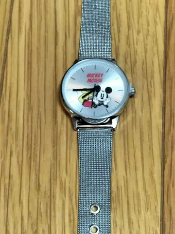 미키마우스 메쉬 밴딩 시계
