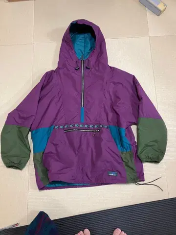 [레어 USA제] 70s L.L.Bean 충전솜 아노락 후드티 티롤리안