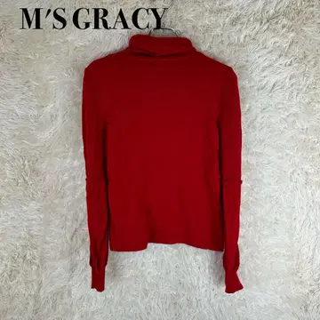 엠즈 그레이시 빨간색 니트